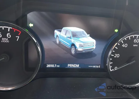 2023 Ford F150 Supercrew из США, поврежденный, VIN 1FTFW1E83PKF66911